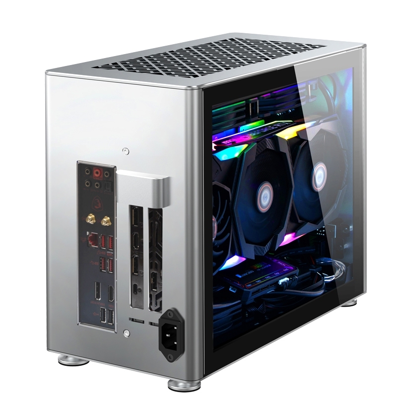 Jonsbo A4 Mini-ITX Case Silver - DA BOX