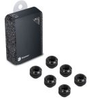 Bitspower G1/4" Matt Black Enhance Multi-Link For OD 12MM (6PCS)